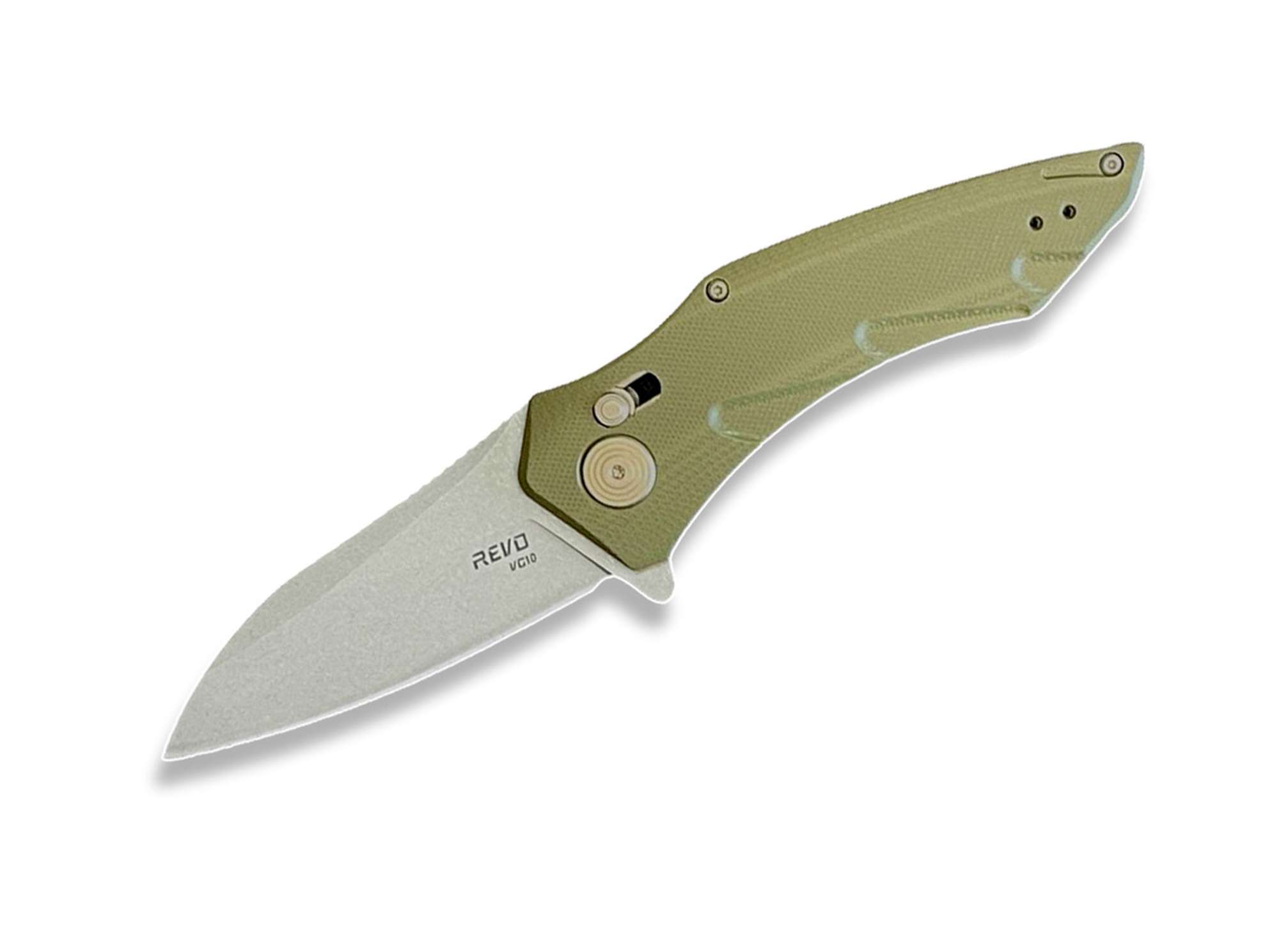 Storm Drop Point G10 Green