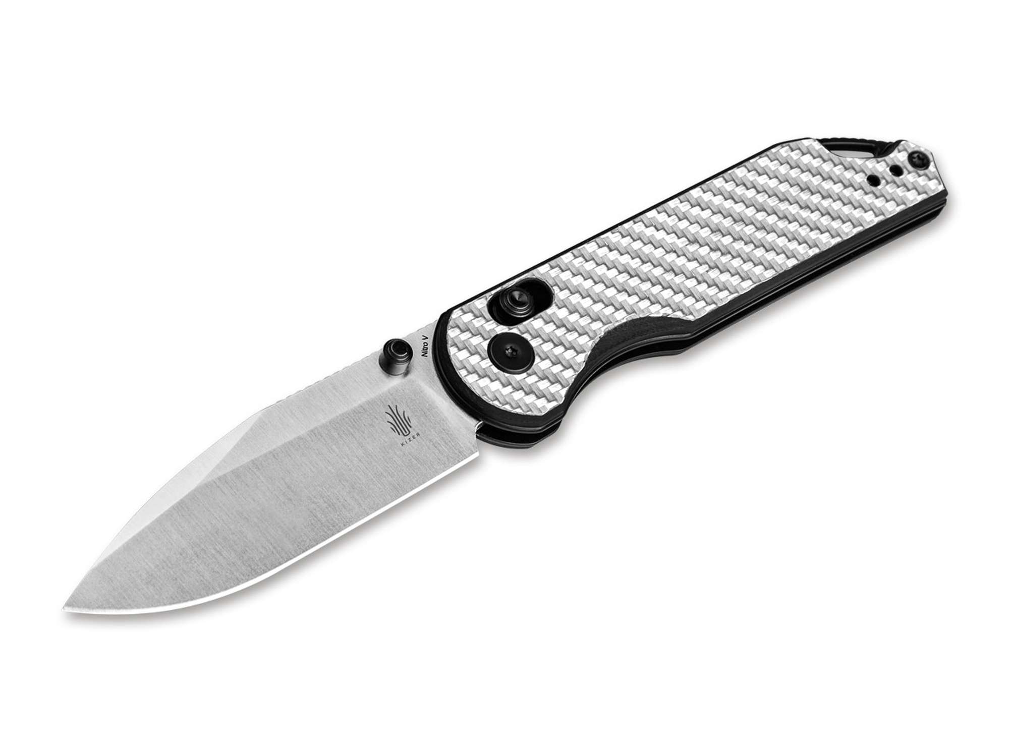 Assassin Nitro-V G10 CF Silver & Black