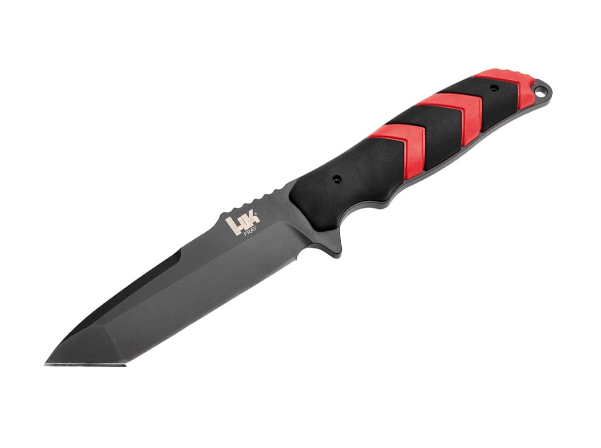 HK Fray  4.2&quote; Tanto Red & Black Cerakote