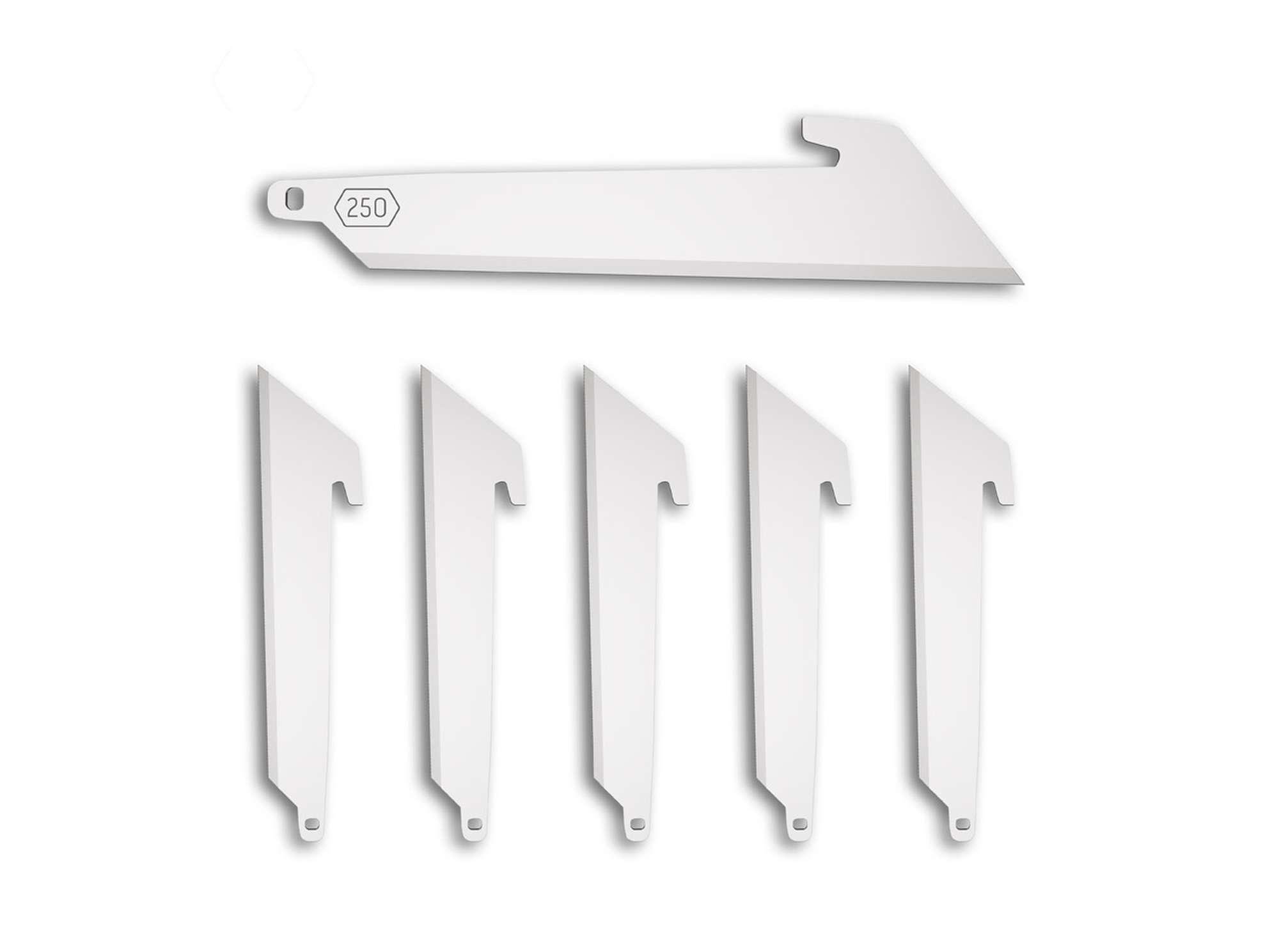 2.5&quote; Utility Replacement Blades 6-Pack