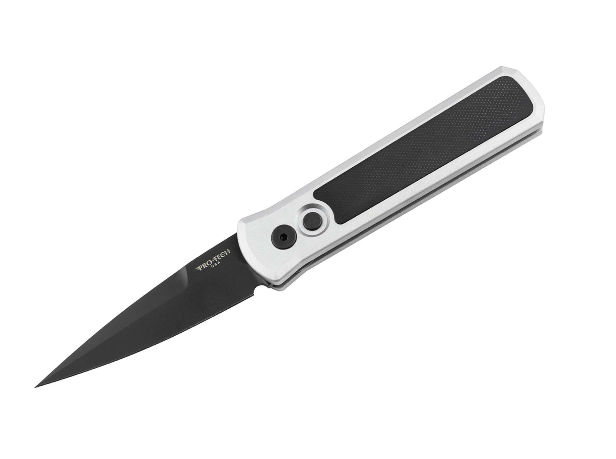 756 Godson Aluminum Grey G10 Black DLC