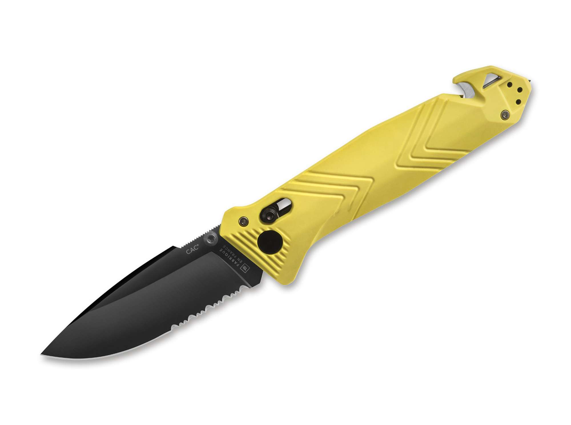 C.A.C. PA6 Yellow Serrated