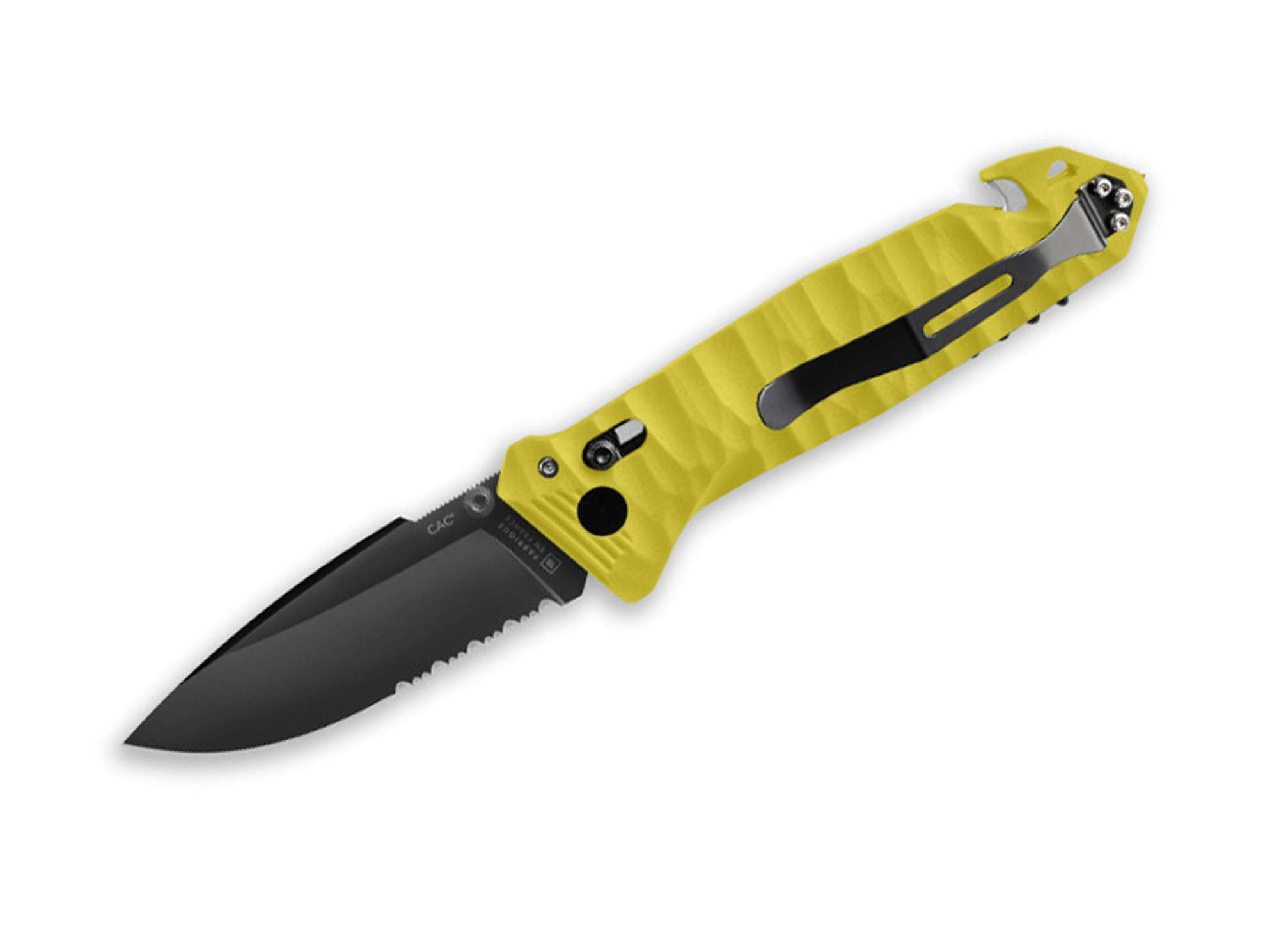 C.A.C. PA6 Textured Yellow Serrated