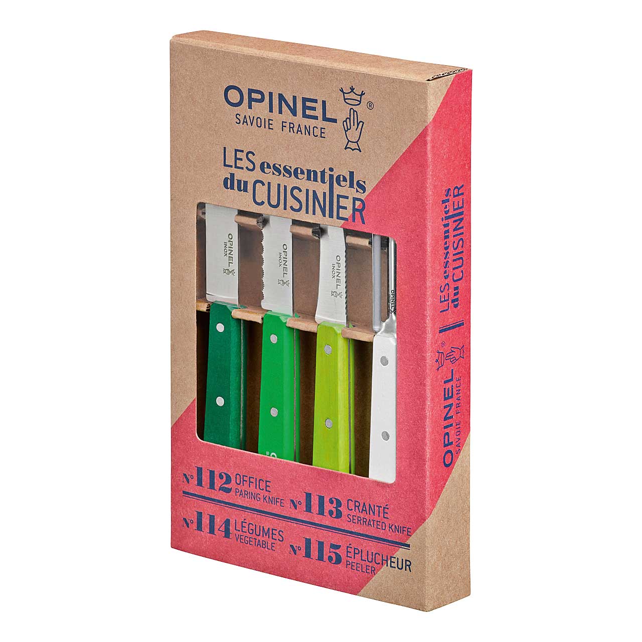 Küchenmesser-Set LES ESSENTIELS Primavera, 4-teilig