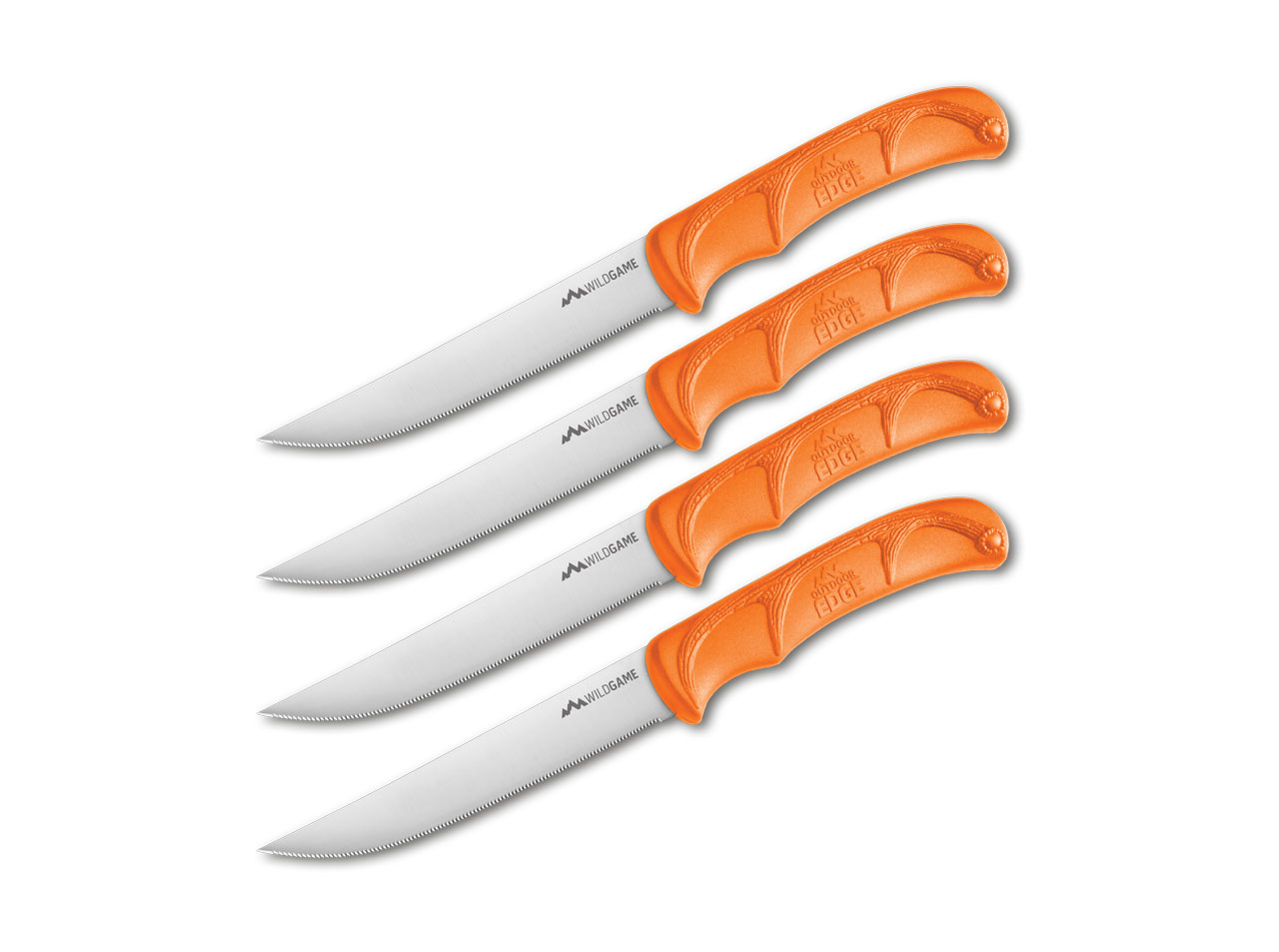 Wild Game Steak Knives Orange