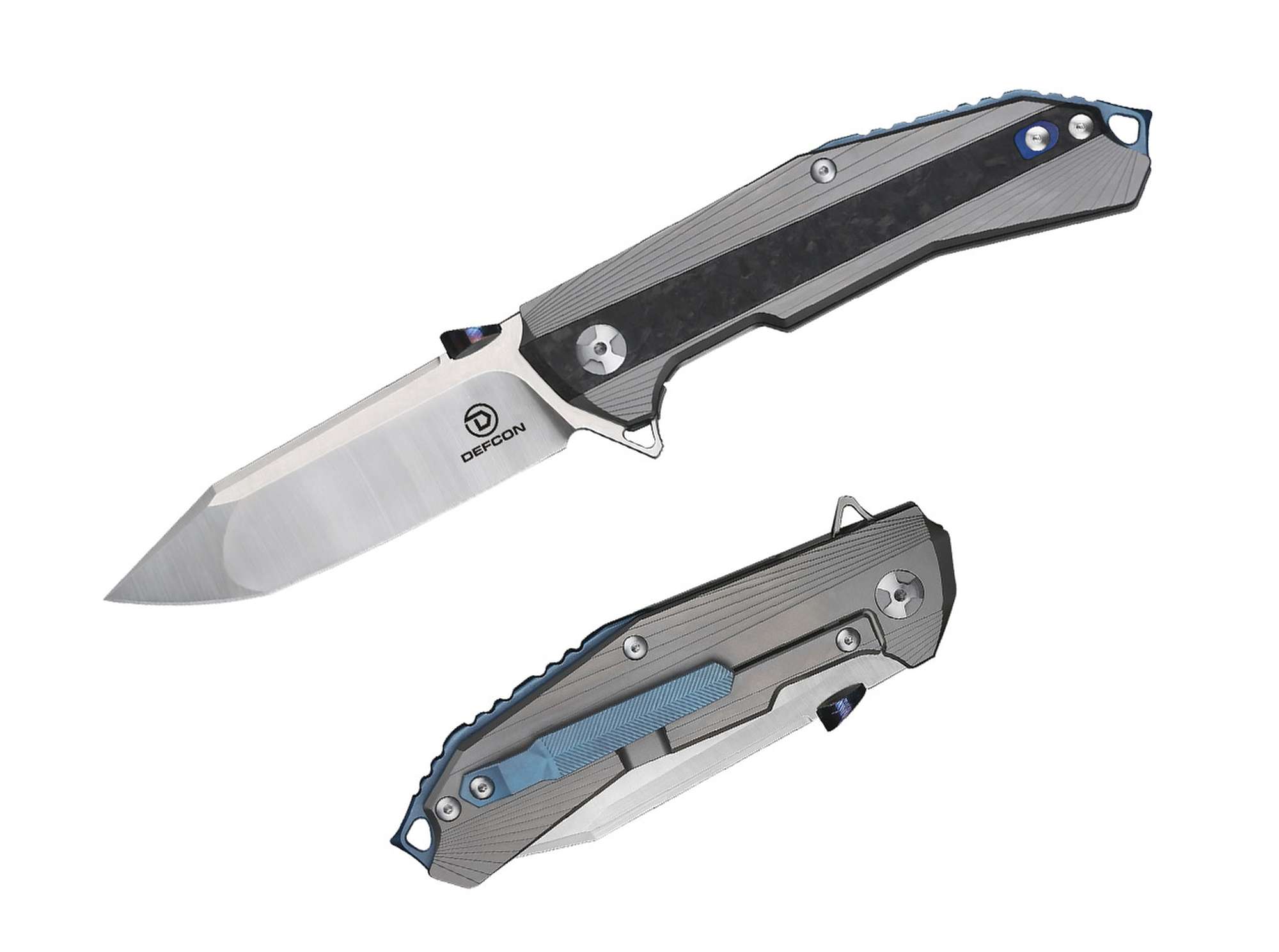 Jungle Knife Atlas Titanium Gray