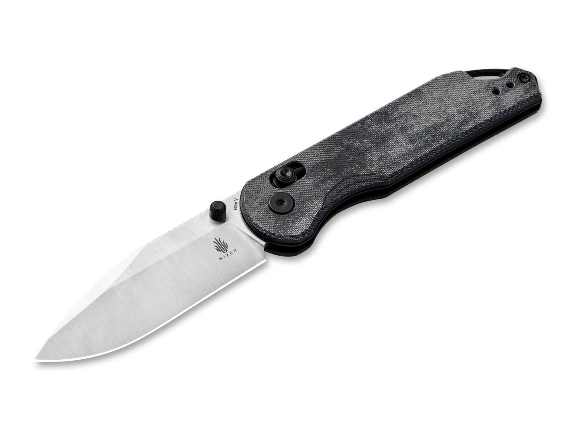 Assassin Nitro-V Micarta Blue