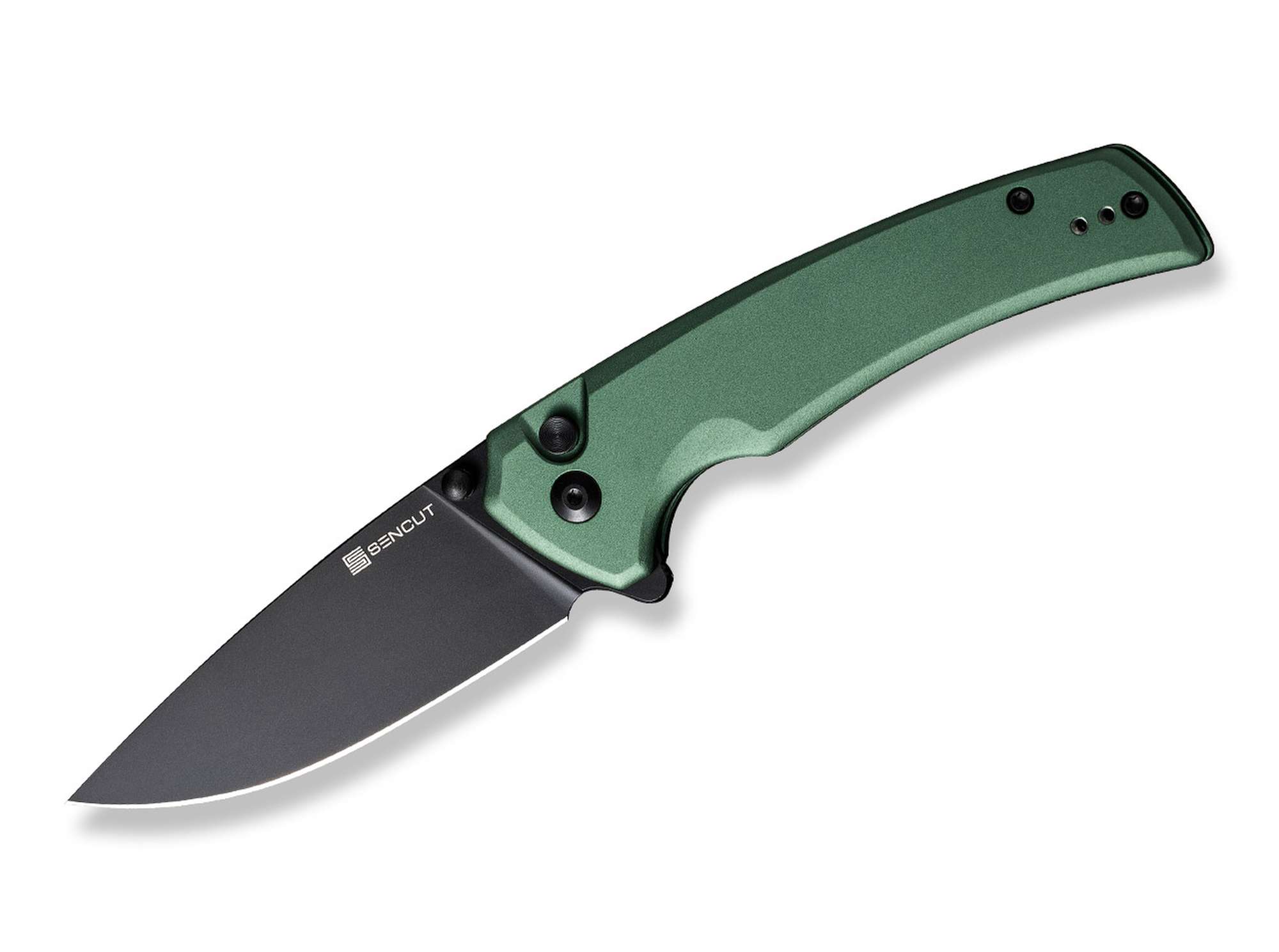 Serene Aluminum Green Black Blade