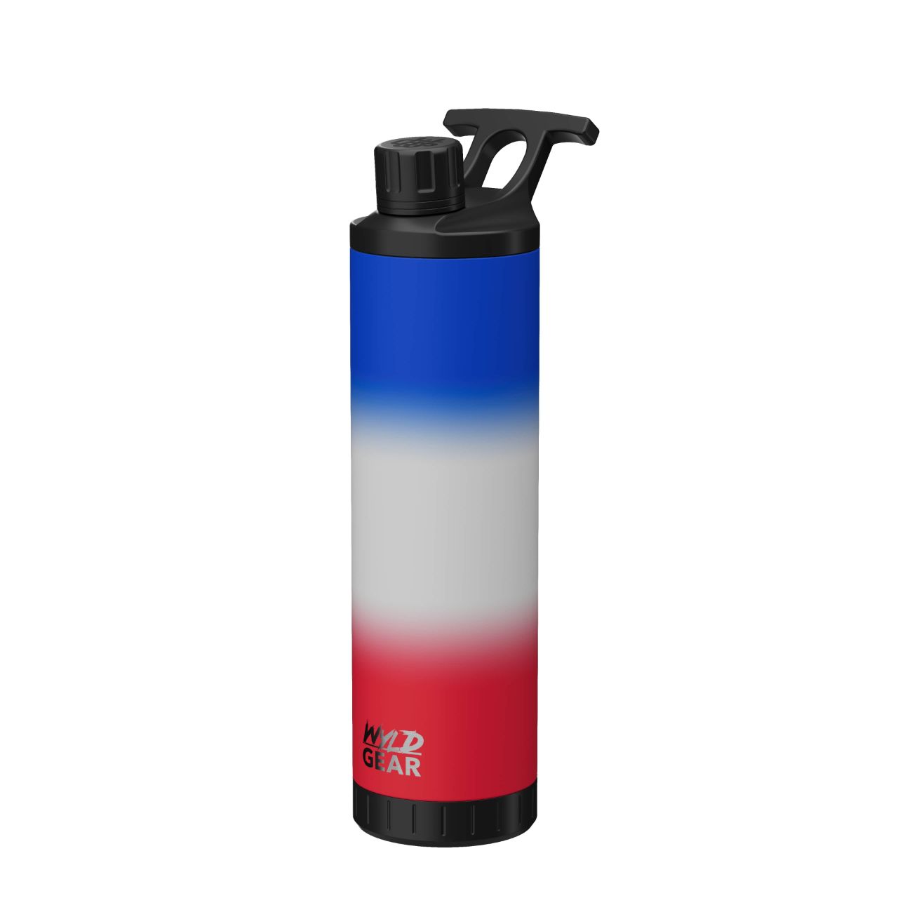 MAG FLASK 24 OZ (710 ml), red/white/blue